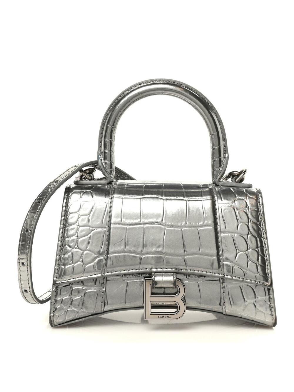 Balenciaga Metallic Calfskin Crocodile #343006B99B